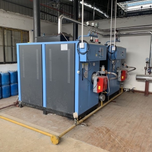 蒸汽發(fā)生器安裝現(xiàn)場(chǎng)